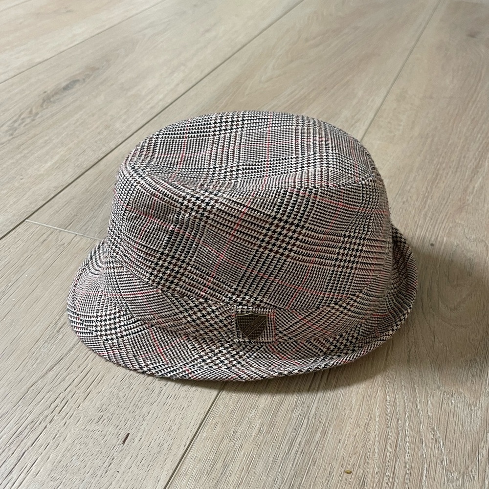 Boys Fore Axel and Hudson plaid hat